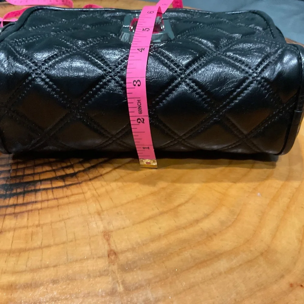 Marc Jacobs Quilted Softshot 21 Black Lambskin NWT - Picture 8 of 16